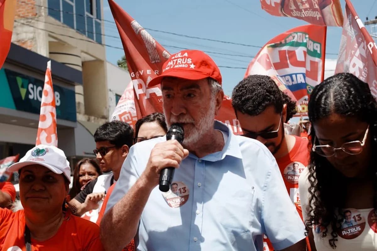 Agenda de Patrus em Araçuaí, no dia 26/9