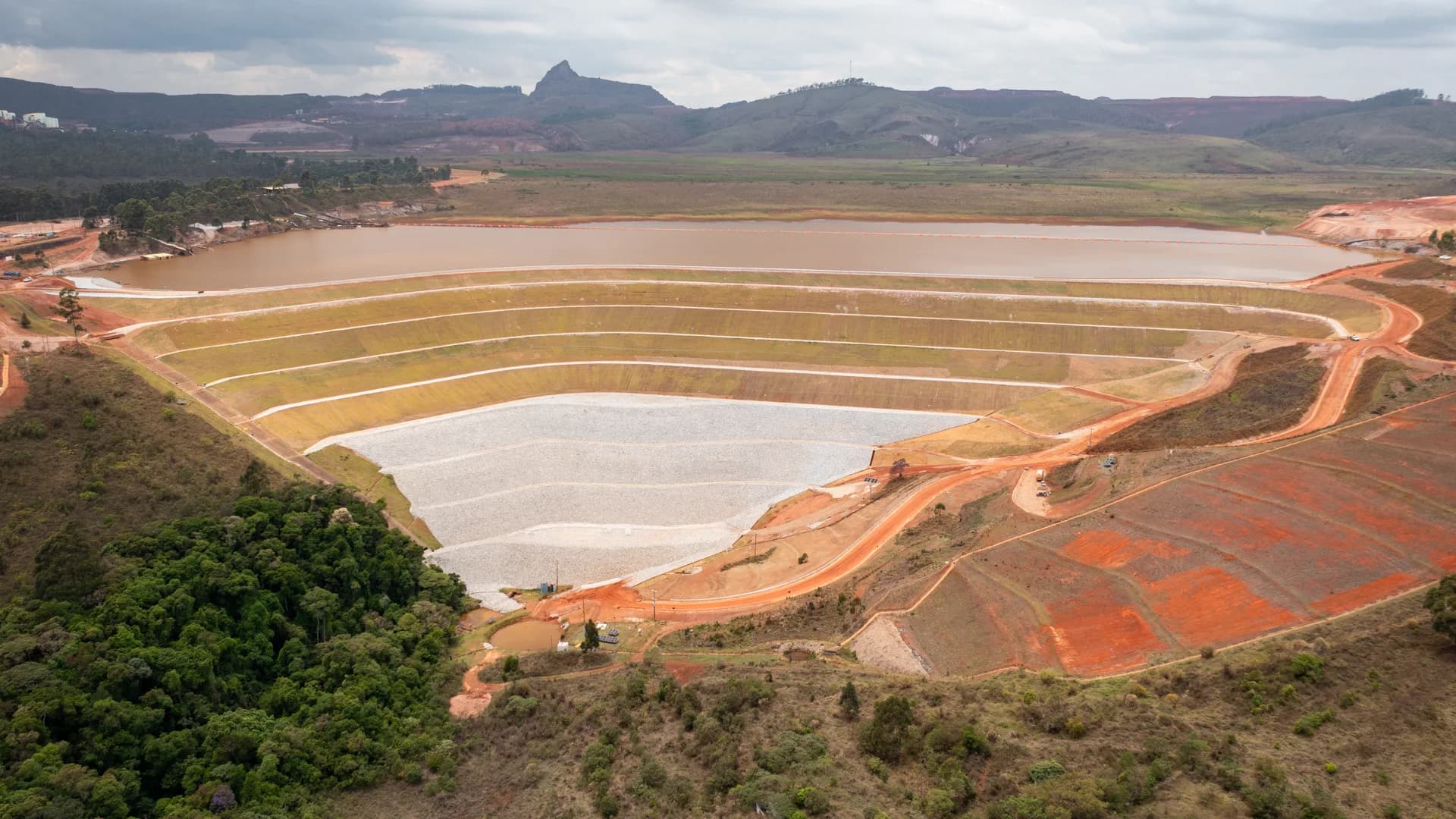 Barragem Maravilhas II, da Vale, está localizada na Mina do Pico, em Itabirito (MG)