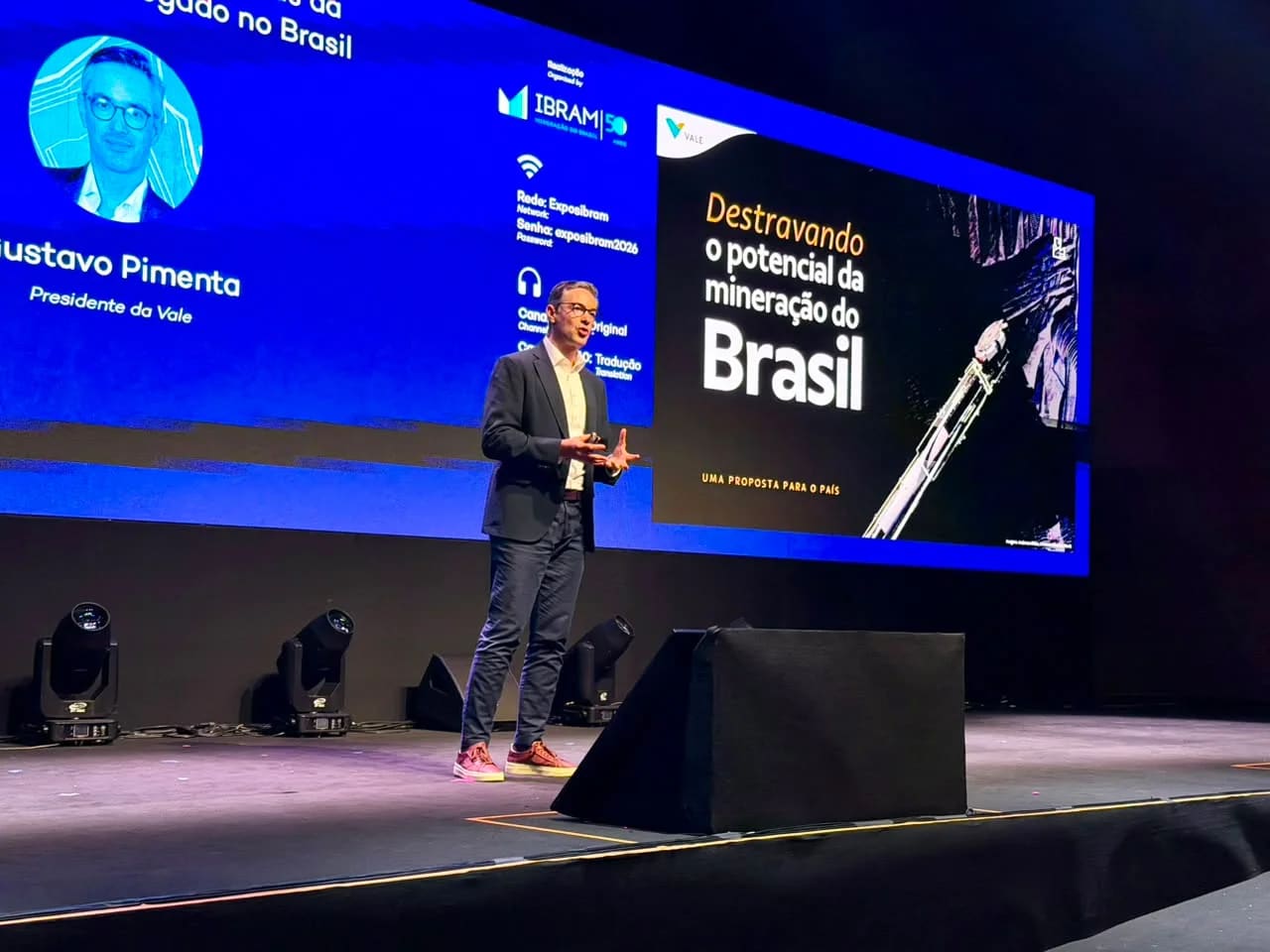 Gustavo Pimenta, presidente da Vale