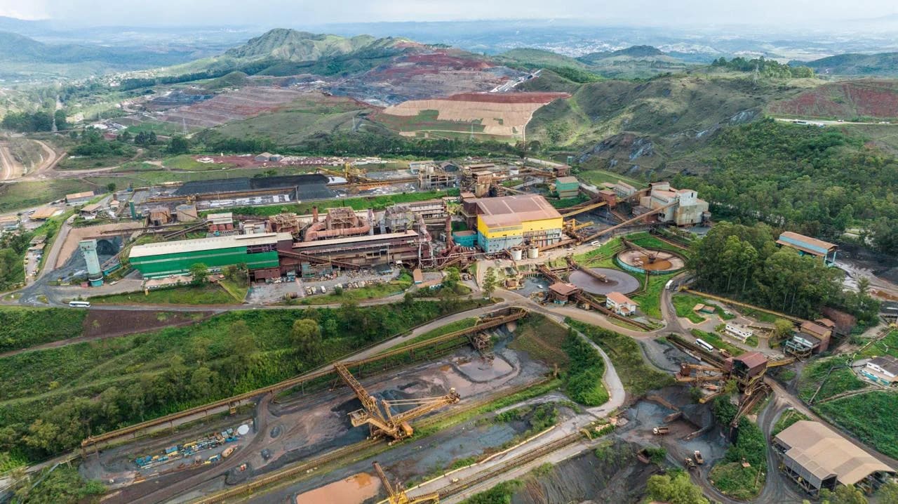 Mina de Fábrica, da Vale, em Minas Gerais