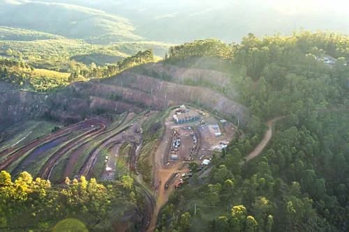Mina de Capão Xavier, da Vale, em Nova Lima, município que liderou os repasses de royalties da mineração em Minas Gerais em outubro