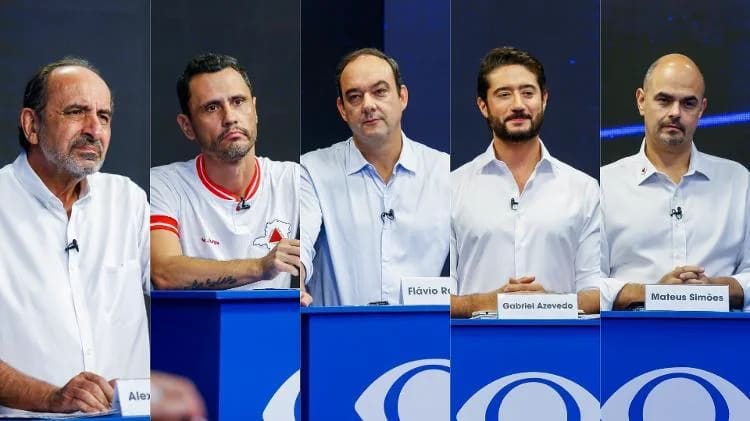 Foto oficial do encontro entre Cleitinho e Flávio Roscoe